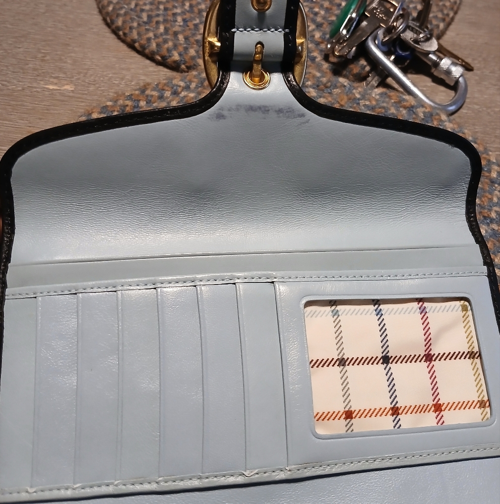 Coach Bleecker Black Signature & Leather Wallet - Picture 4 of 7
